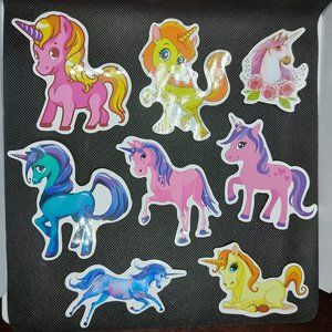 27 Unicorn & Fairy Stickers (Mix)